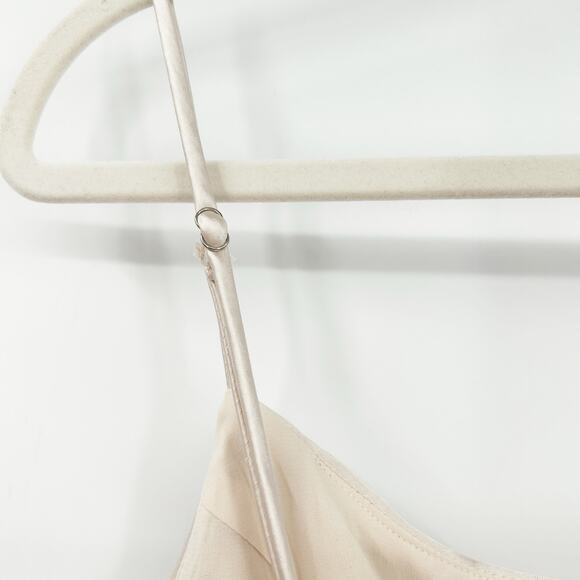 NWT Selfie Leslie Coquette Well Verse Pleated Bust Front Split Slip Dress Size L - Picture 12 of 13